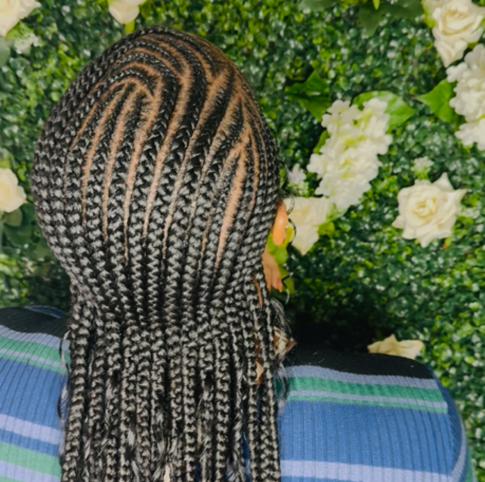 2 Big Cornrows at Kadihairsalon in Rockville, MD