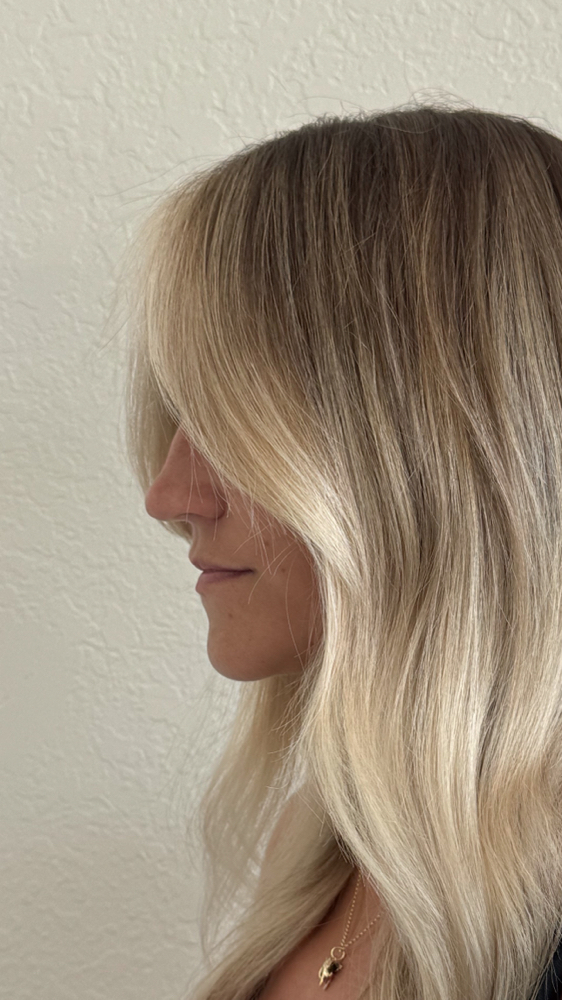 custum full blonding