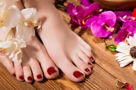 Regular Polish pedicure
