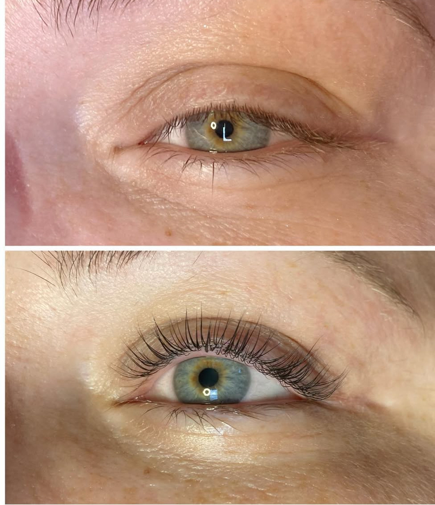 Lash lift and Tint (top lashes only)