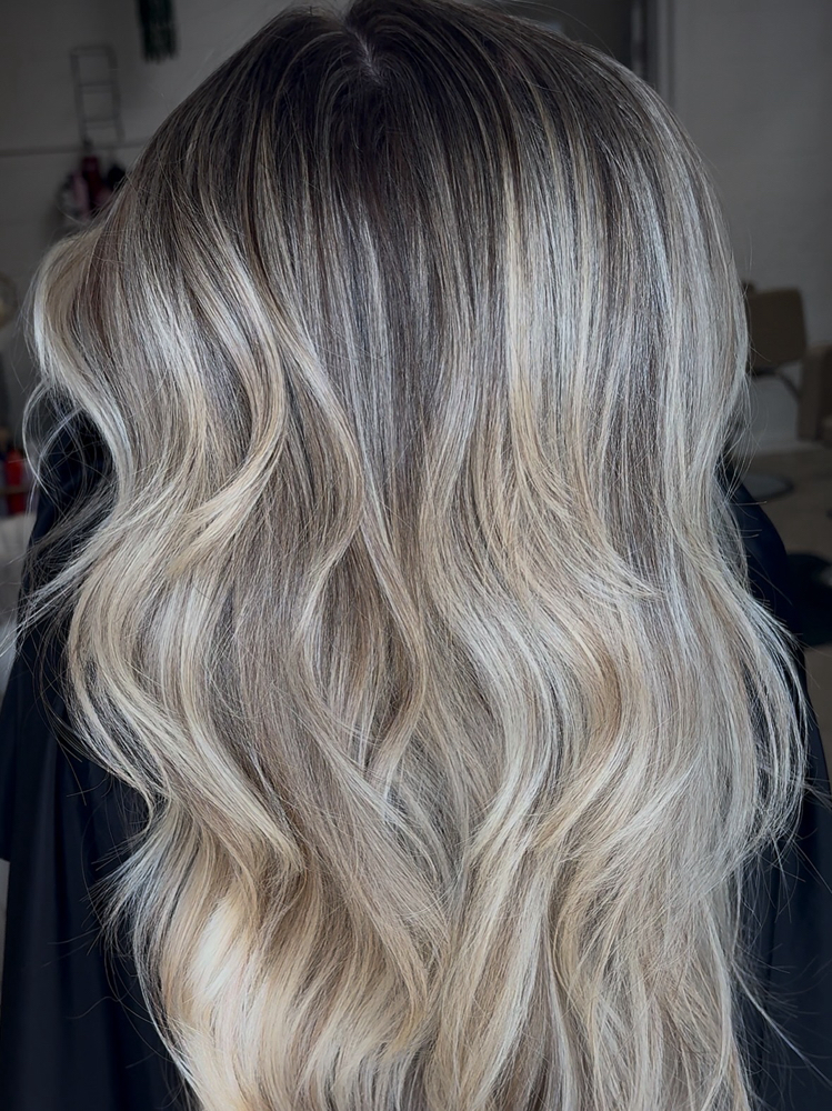 Full Head Balayage/ Foil Highlights