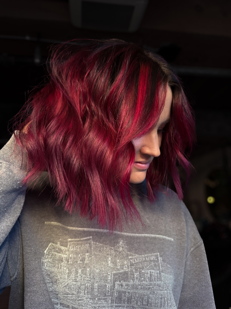 Haircut at • Dead Rose Salon • Kayla and Lauryn Boyer in Minneapolis, MN