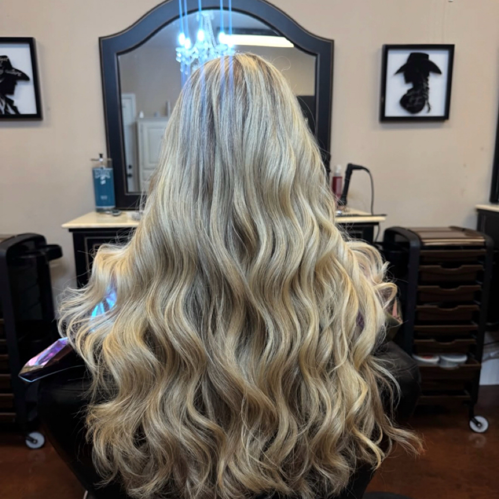 custom blonding at Belle House Salon & Aesthetics in Nashville, TN