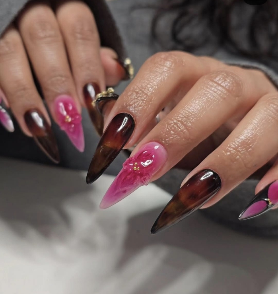Long Gel X Freestyle at Yanellys.nail.euphoria in Wilmington, CA