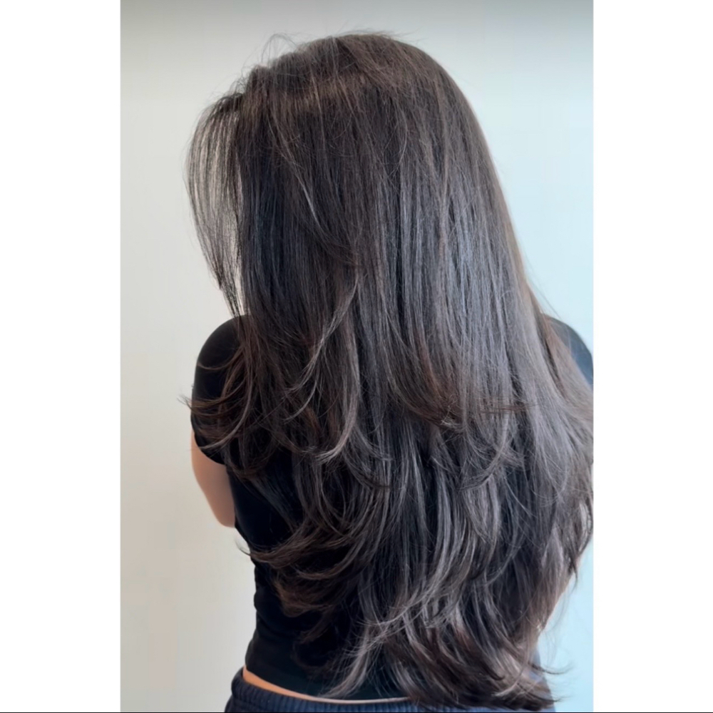 Women’s Long Length Haircut at Salon Ambition in Alexandria, VA