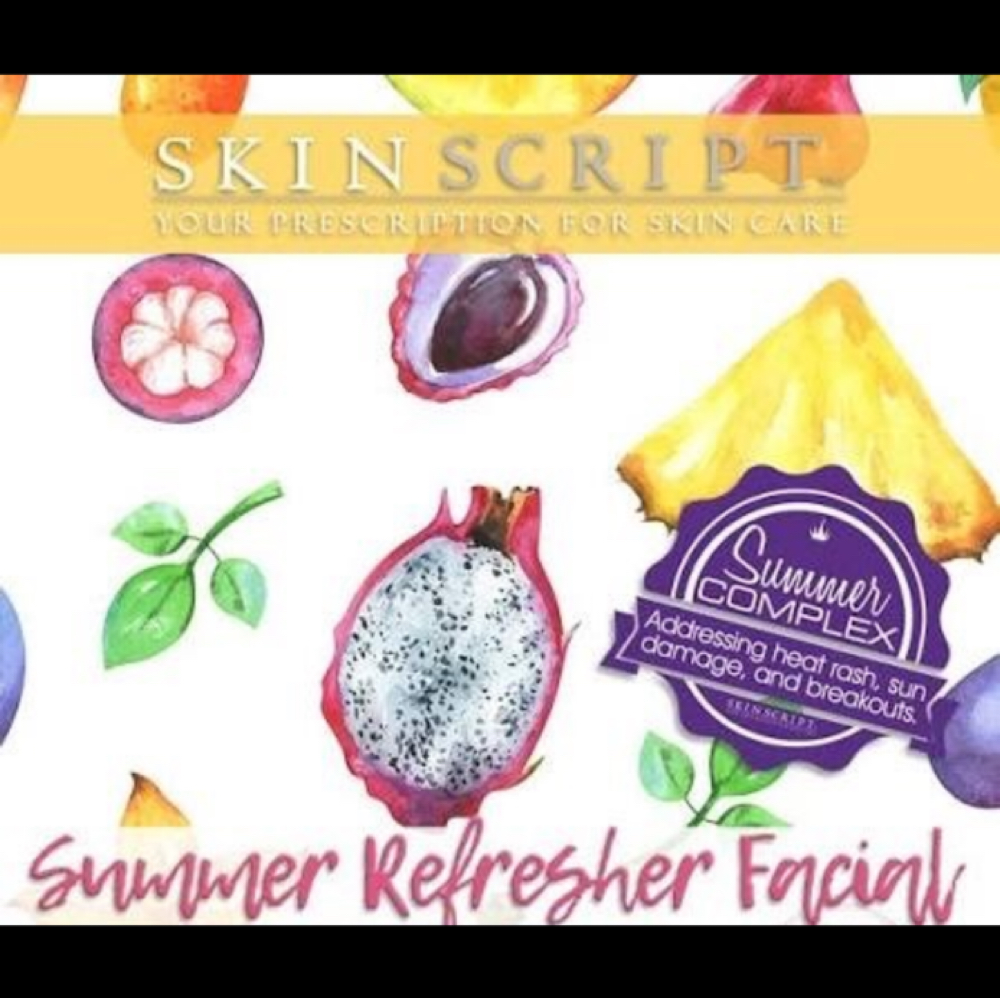 SkinScript Summer Collection Facial at Z Aesthetics & Wellness in Temperance, MI