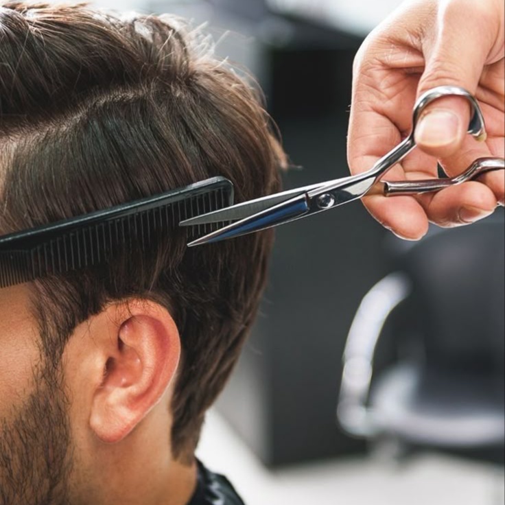 Short Haircut and Style at Painted By Lake in Hamilton, OH