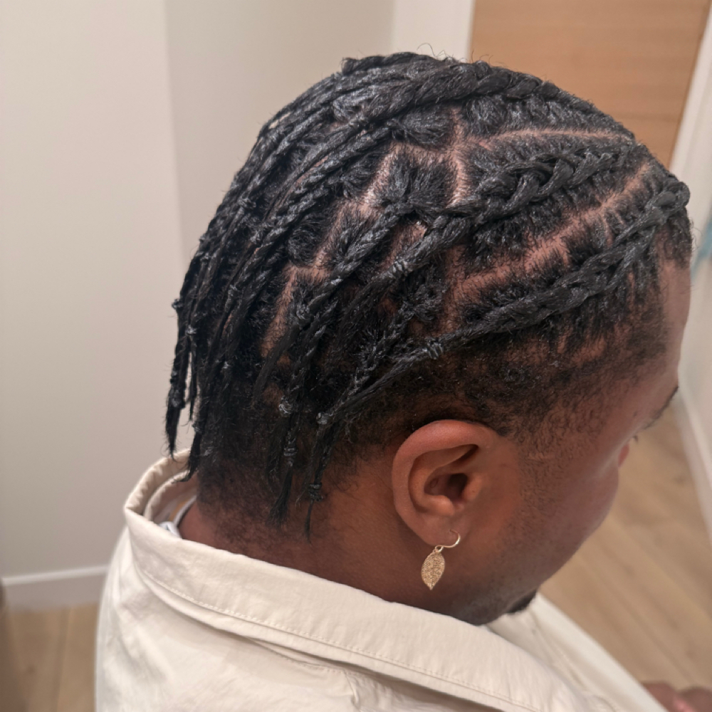 Box Braids customize at Beauty Bliss in Brea, CA