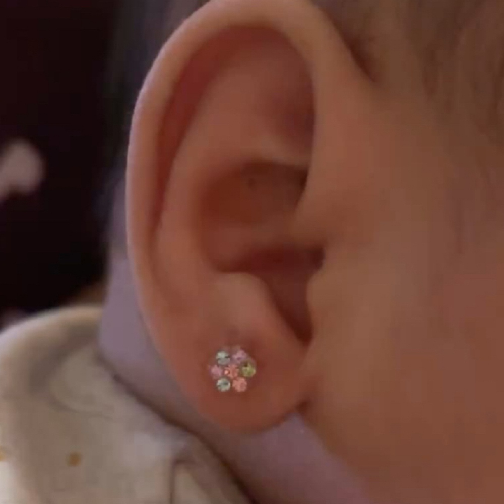 Kids Piercing (Ages 6mon-10 Yrs) at Radiant Road Studio + Mobile Spray Tans, Ear Piercing Bar in North Liberty, IA