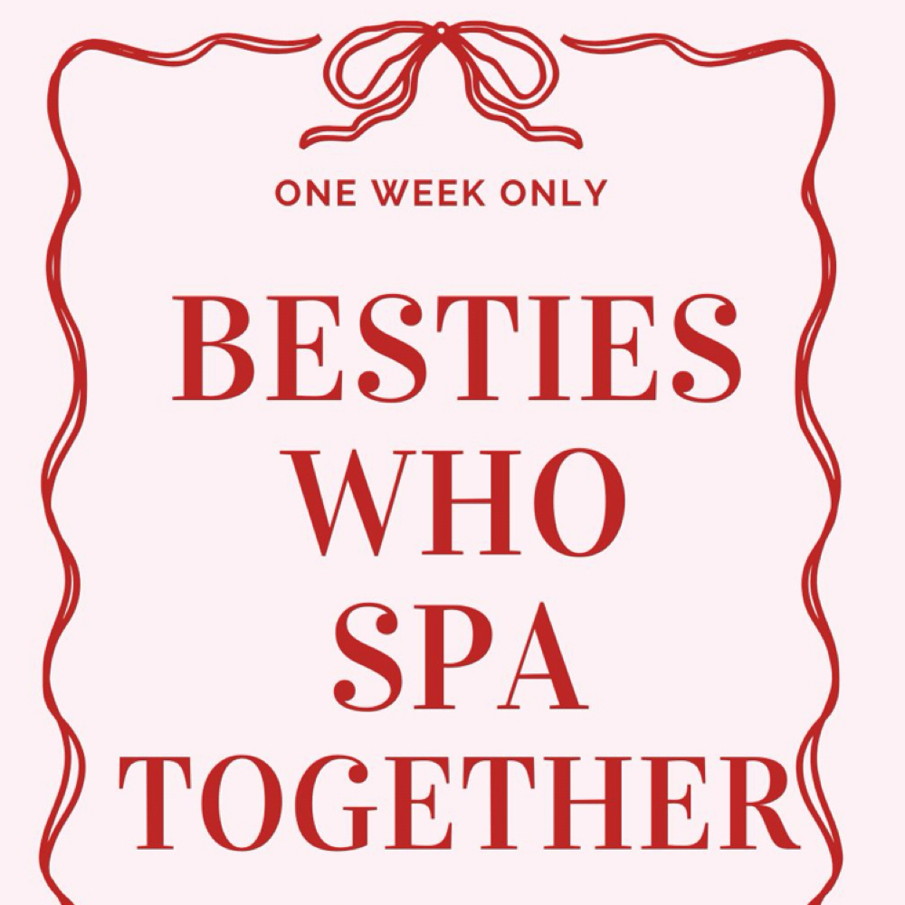 Bestie Spa Day 2/16-2/20 at Monarch Haus Head Spa in Middleton, MA