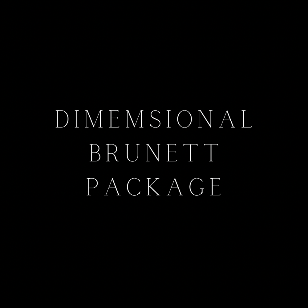 Dimensional Brunette Package