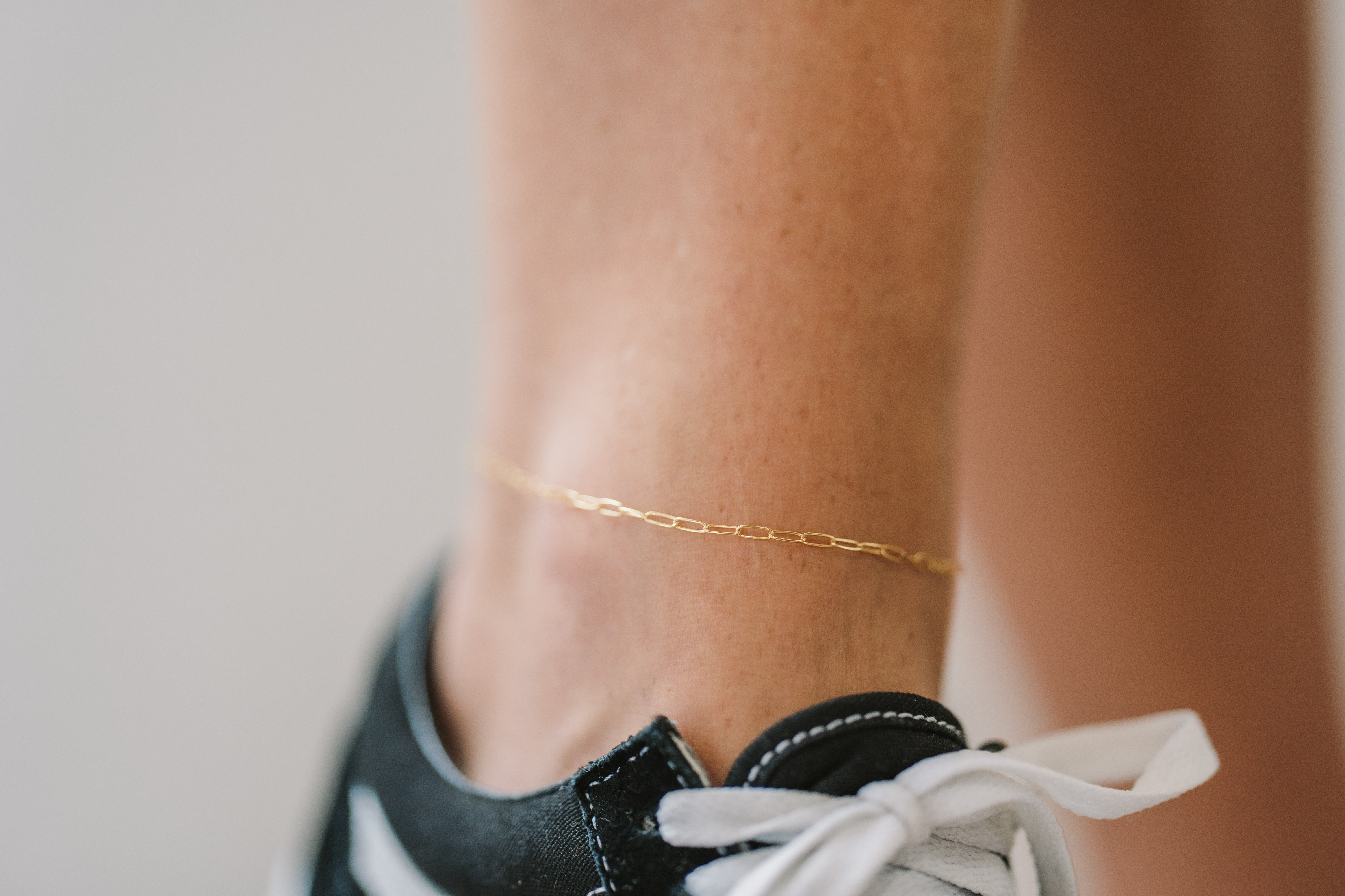 Anklet (1 Person) at Purely Permanent Jewelry | Crafted by Coley in Brookfield, WI