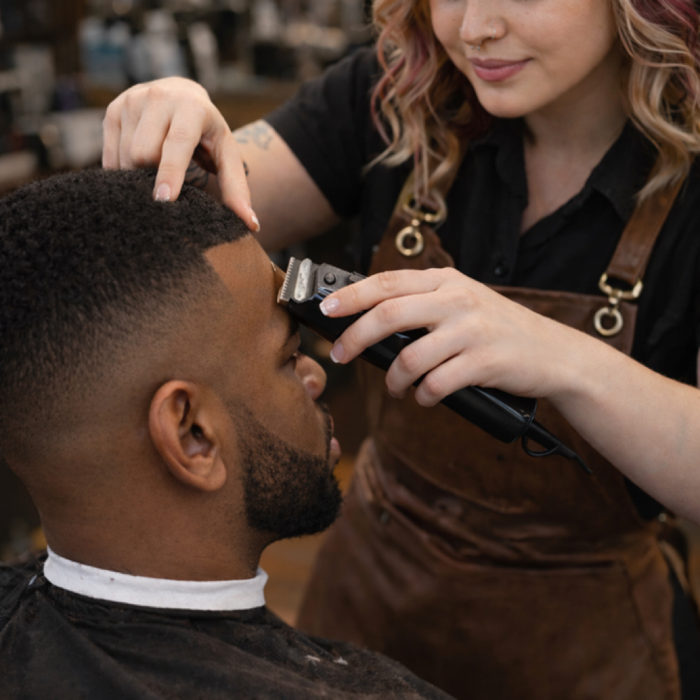 Classic Men's Haircut at Buzzed & Boujee in Ardmore, OK