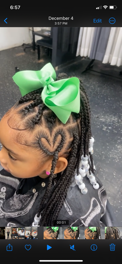 Kid Knotless 6&⬇️ (starting Price) at Grippedbymir in Eastpointe, MI