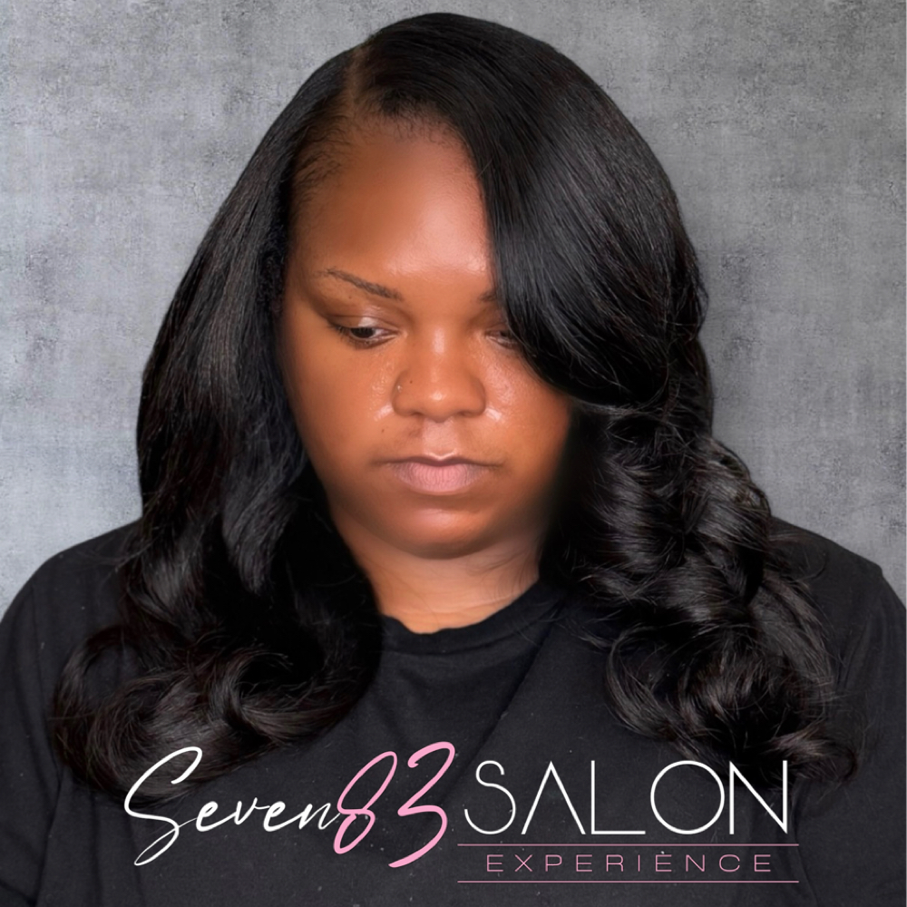 Signature Leave Out Sew In at Divine Sevyn83 Salon & Aesthetics in Alexandria, LA