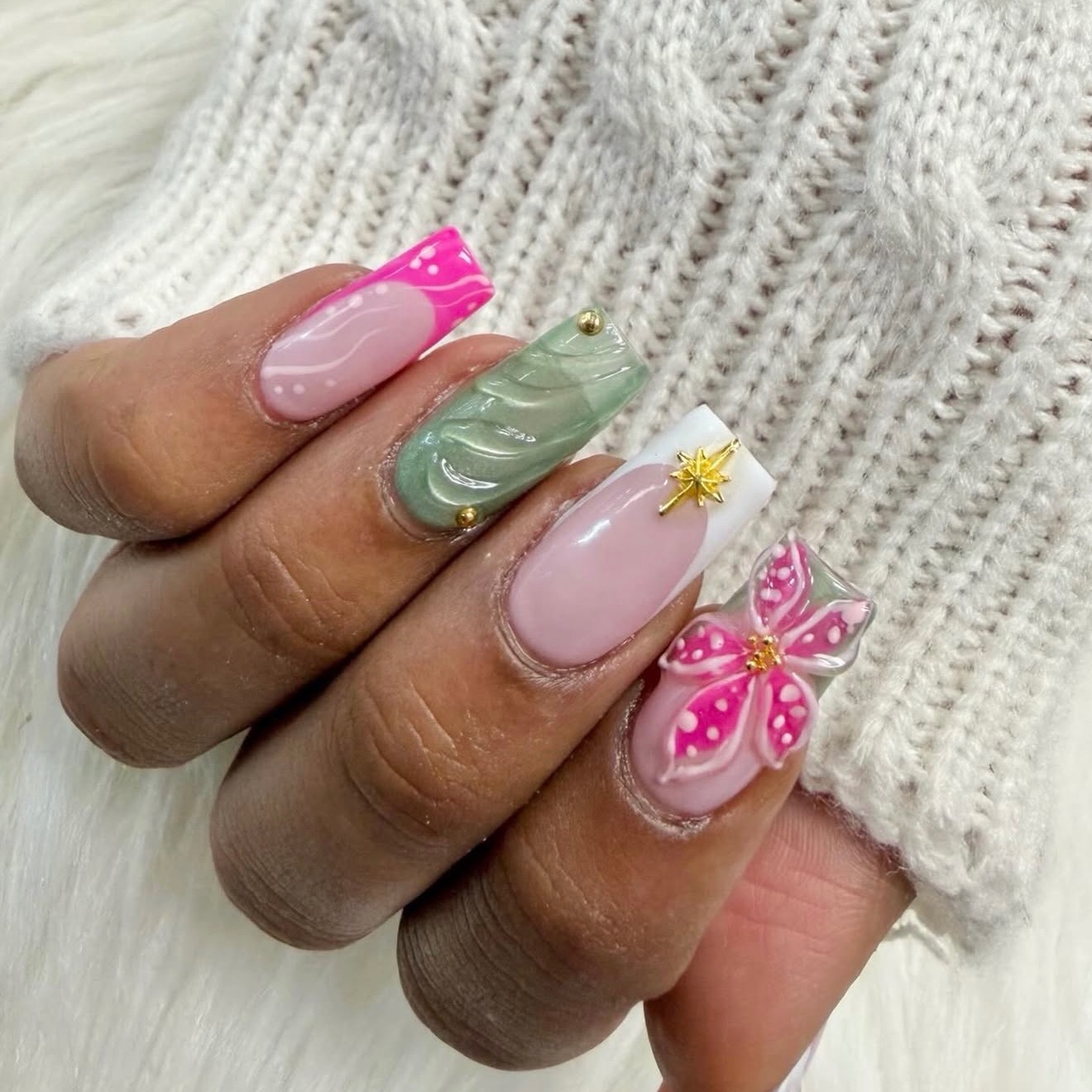 Acrylic Full Set at Lily The Chic in Las Vegas, NV