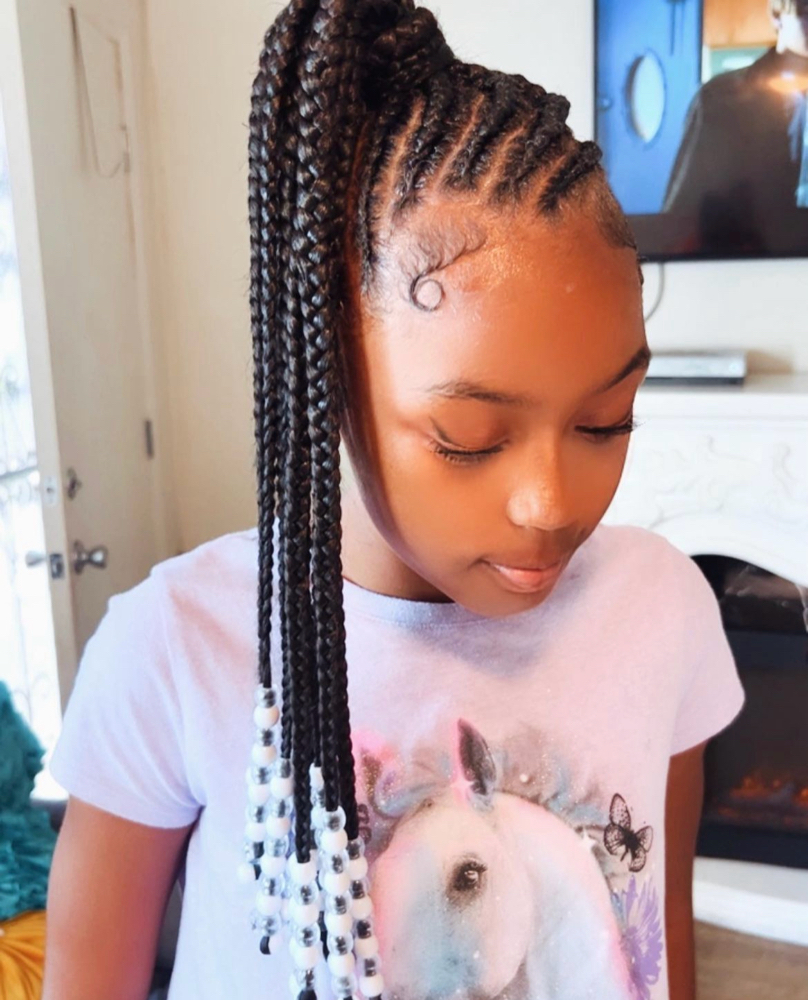 Kids Braids Corn Rolls