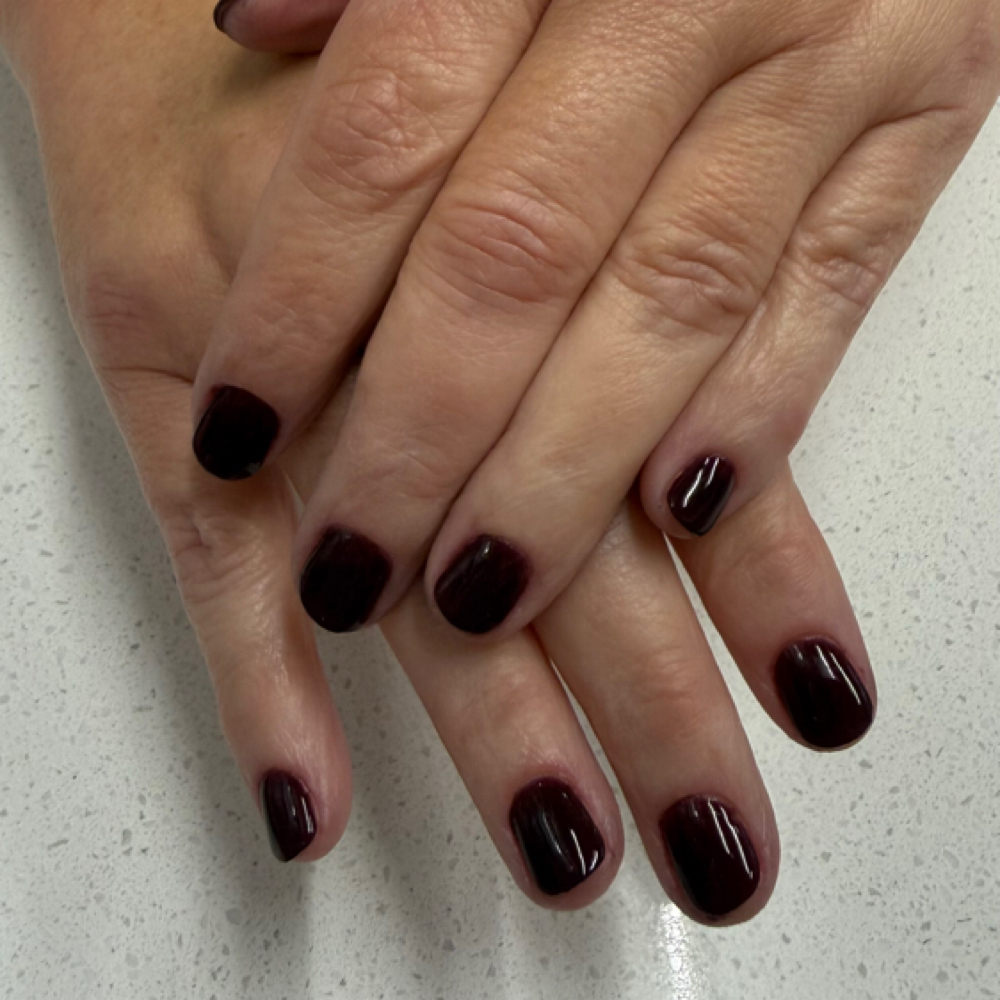Dazzle Dry Manicure at Custom Nails By Vanusa in Natick, MA