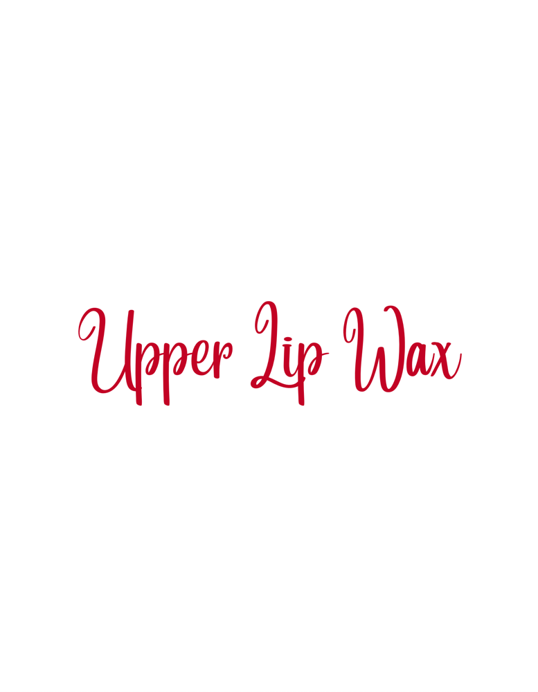 Upper Lip Wax