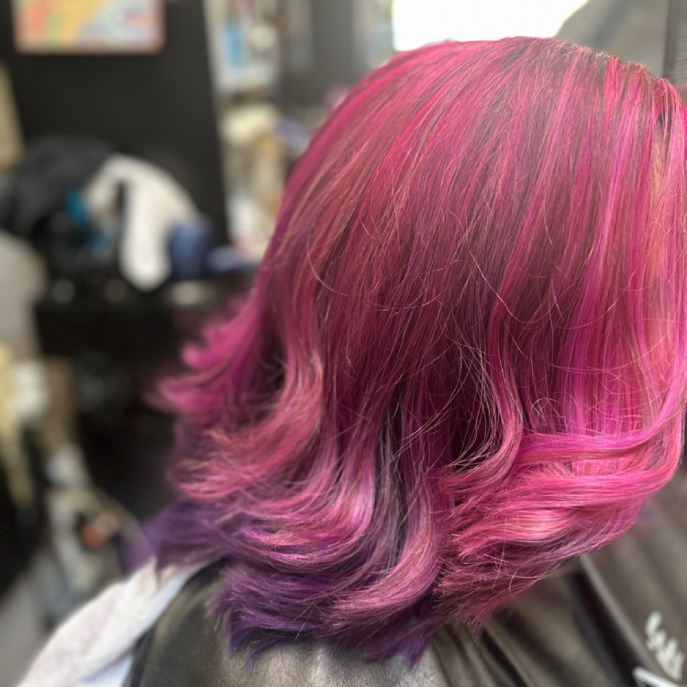 Vivid, Colors at Hair studio 212 in Salinas, CA