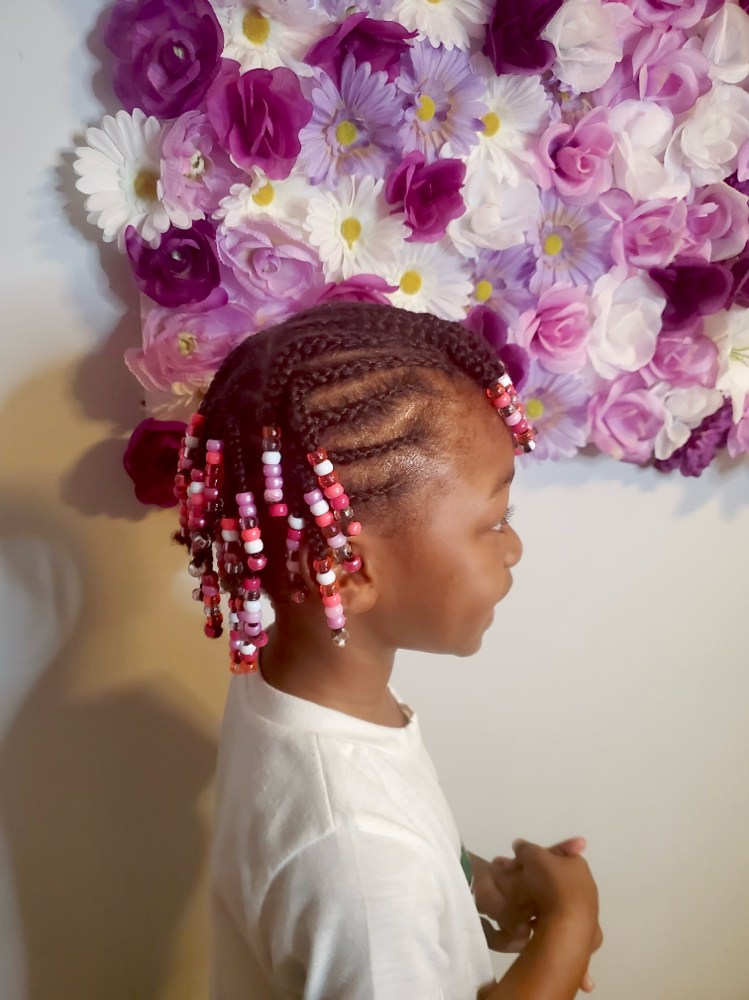 Princess Braids With Beads at Treasured Crowns LLC in Petersburg, VA