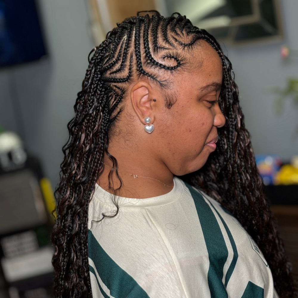 Braided Mohawk at JCTouch Salon in Parkville, MD