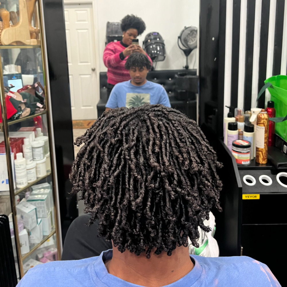 FINGER COILS at SoyAfro in Brooklyn, NY
