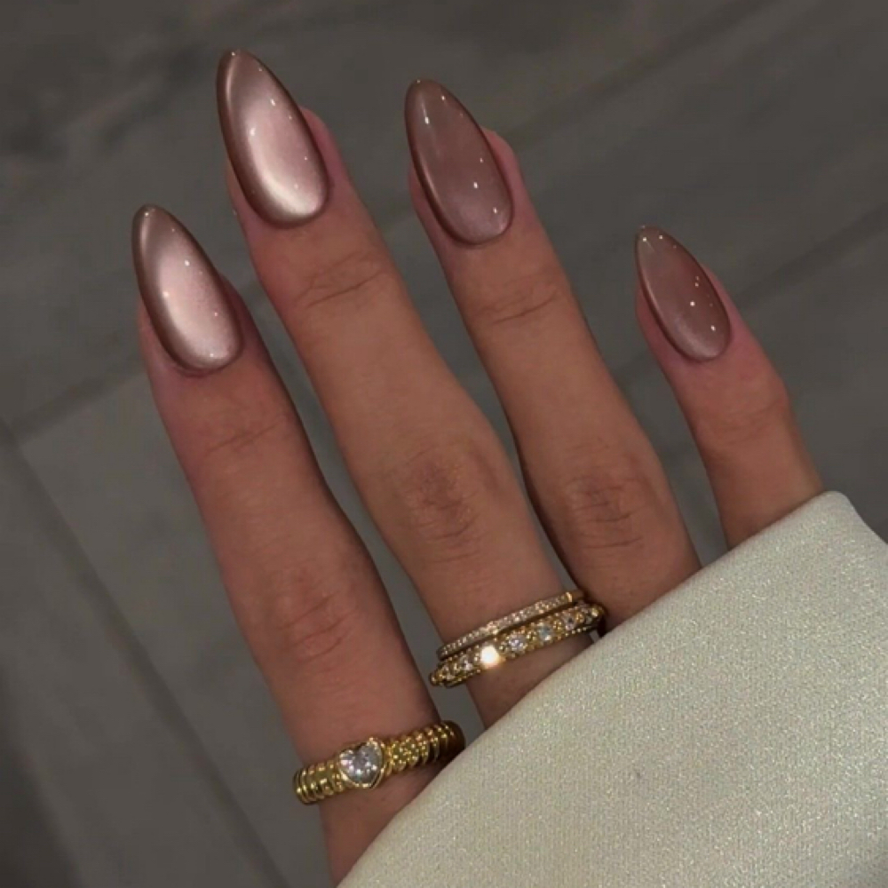Cat Eye Gel Polish at Ambertipz in Raleigh, NC