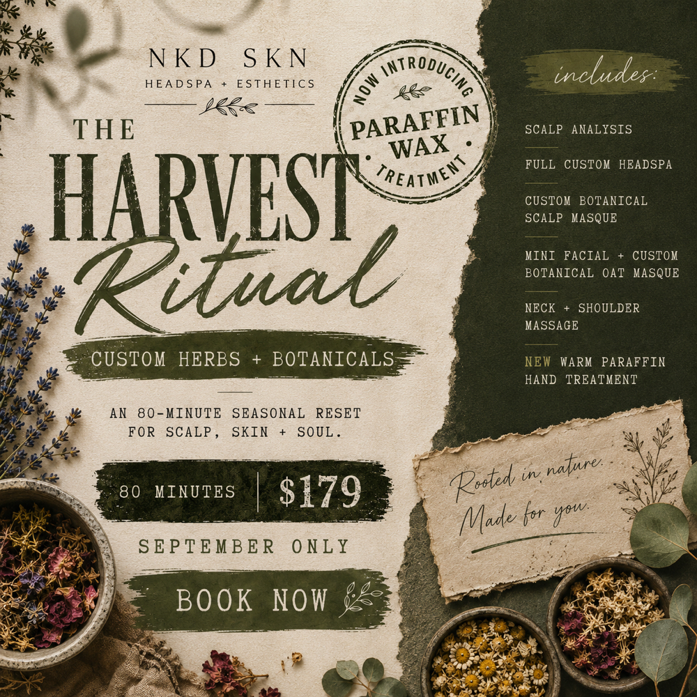 Fall Harvest Ritual at NKD SKN Headspa + Esthetics in Lees Summit, MO