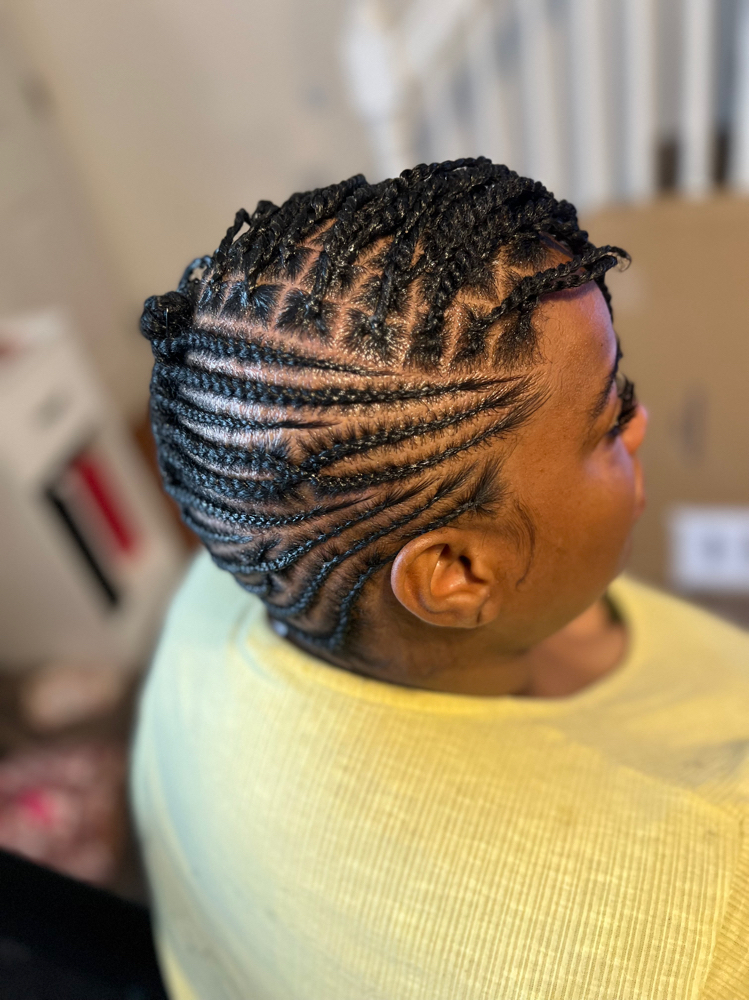 Womens Natural Updo