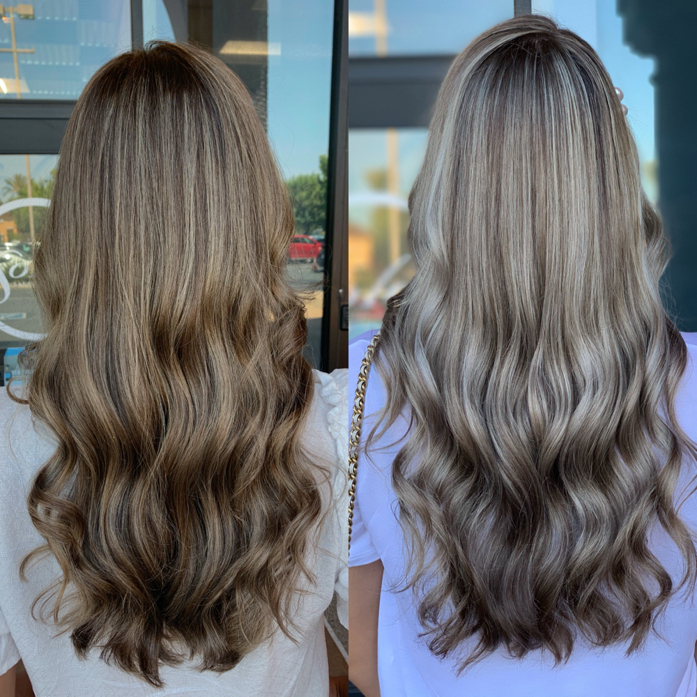 Mushroom Blonde at Yasmeen Dahdoul Studio in Anaheim, CA