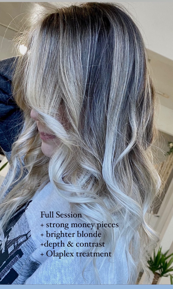 Highlight Or Balayage + Custom Tone