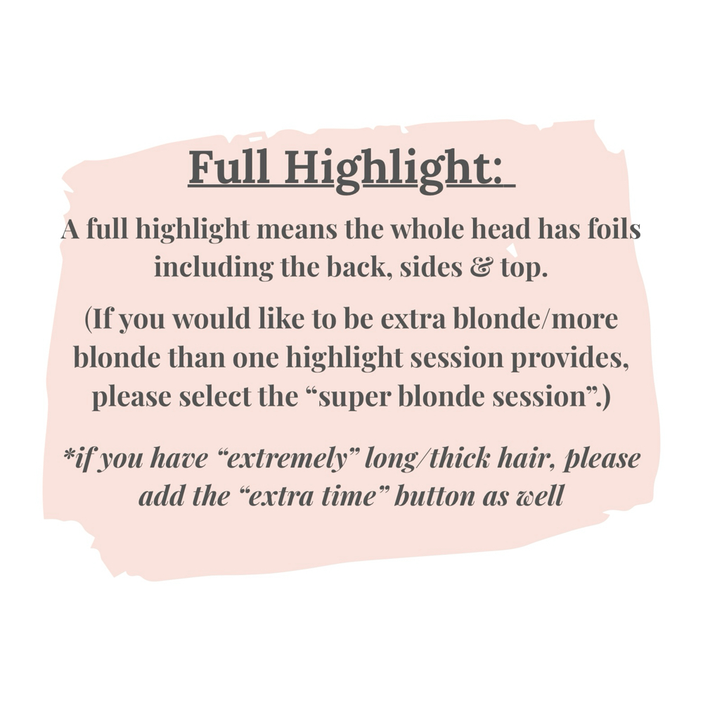 Full Highlight + Custom Tone