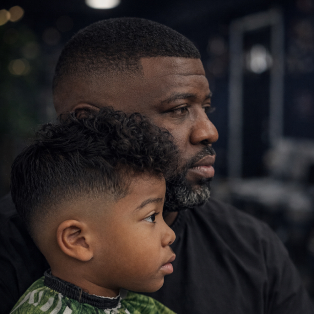 Father/Son combo w/ Paul at The Local Comb Manayunk in Philadelphia, PA