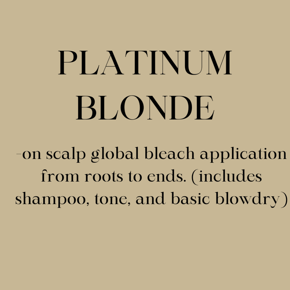 PLATINUM BLONDE