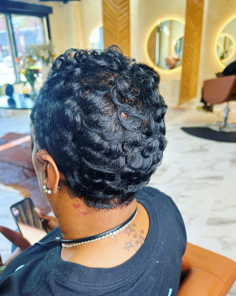 Wash & Style (Short Hair/Pixies)