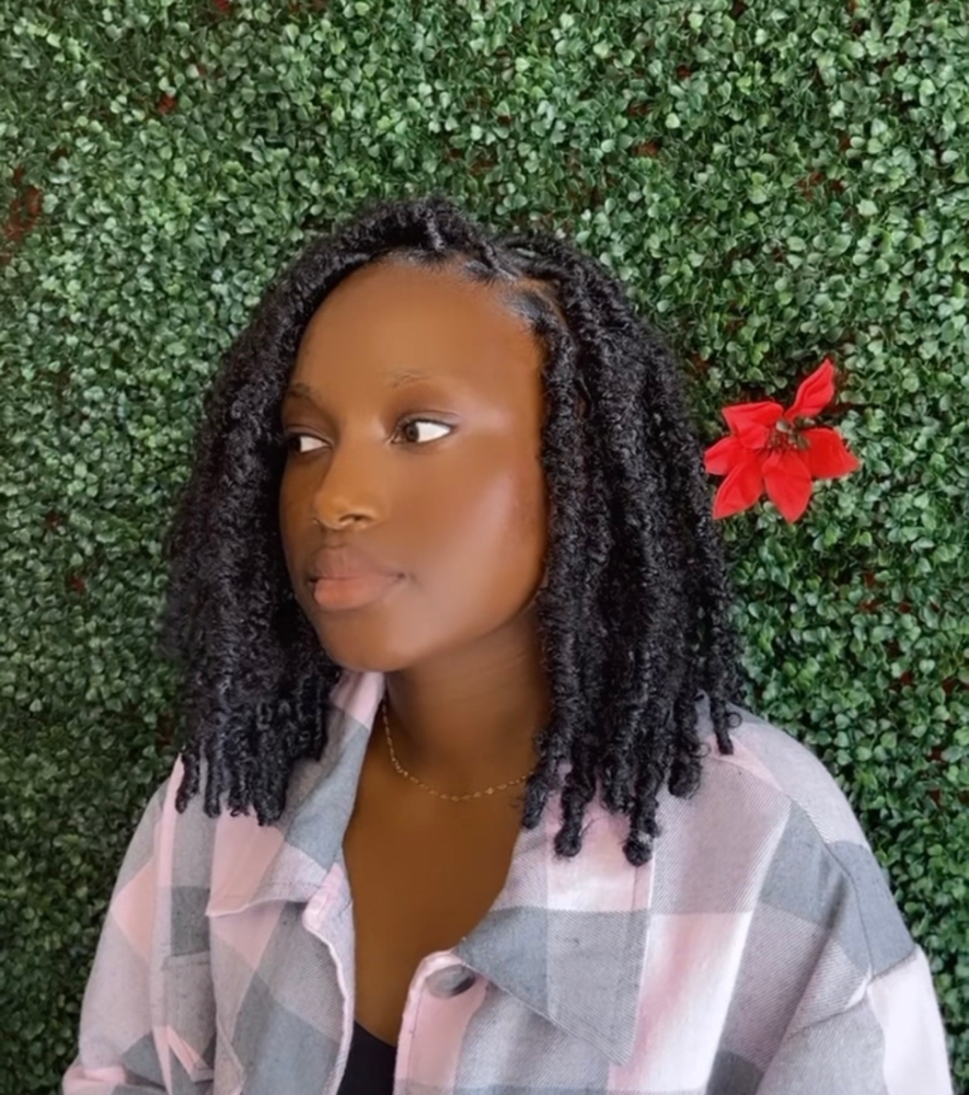 Smedium Butterfly Locs