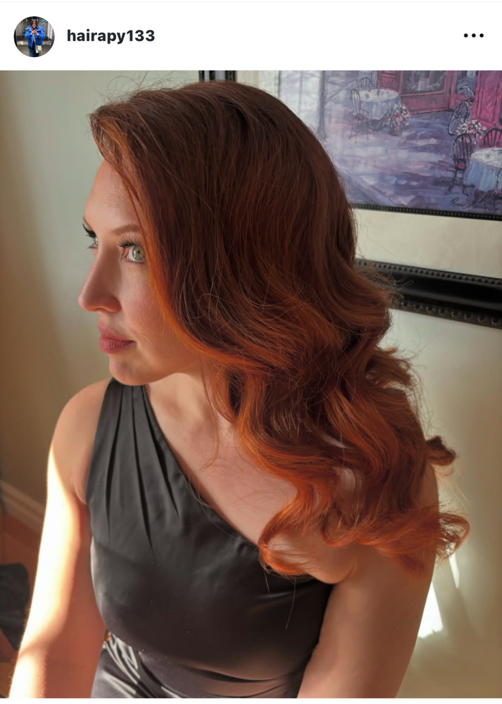 updo or formal styles