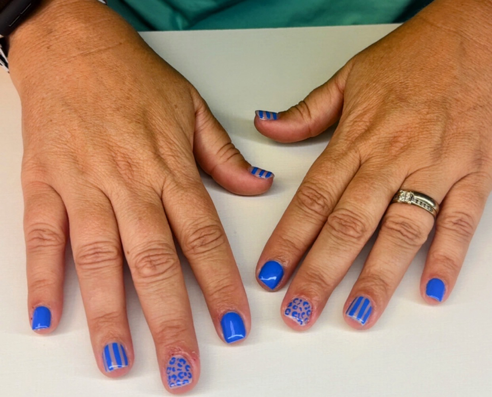 Acrygel Overlay On Natural Nails