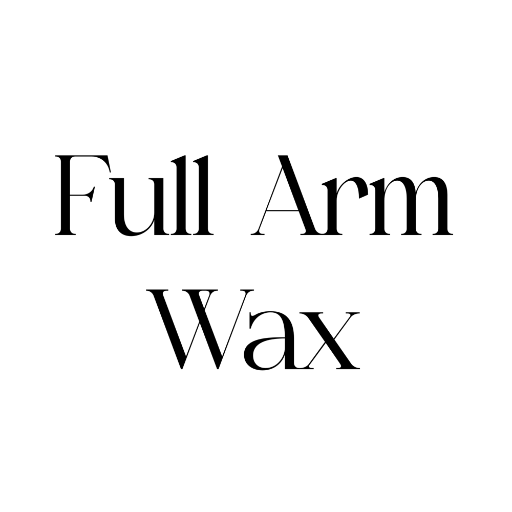 Full Arm Wax