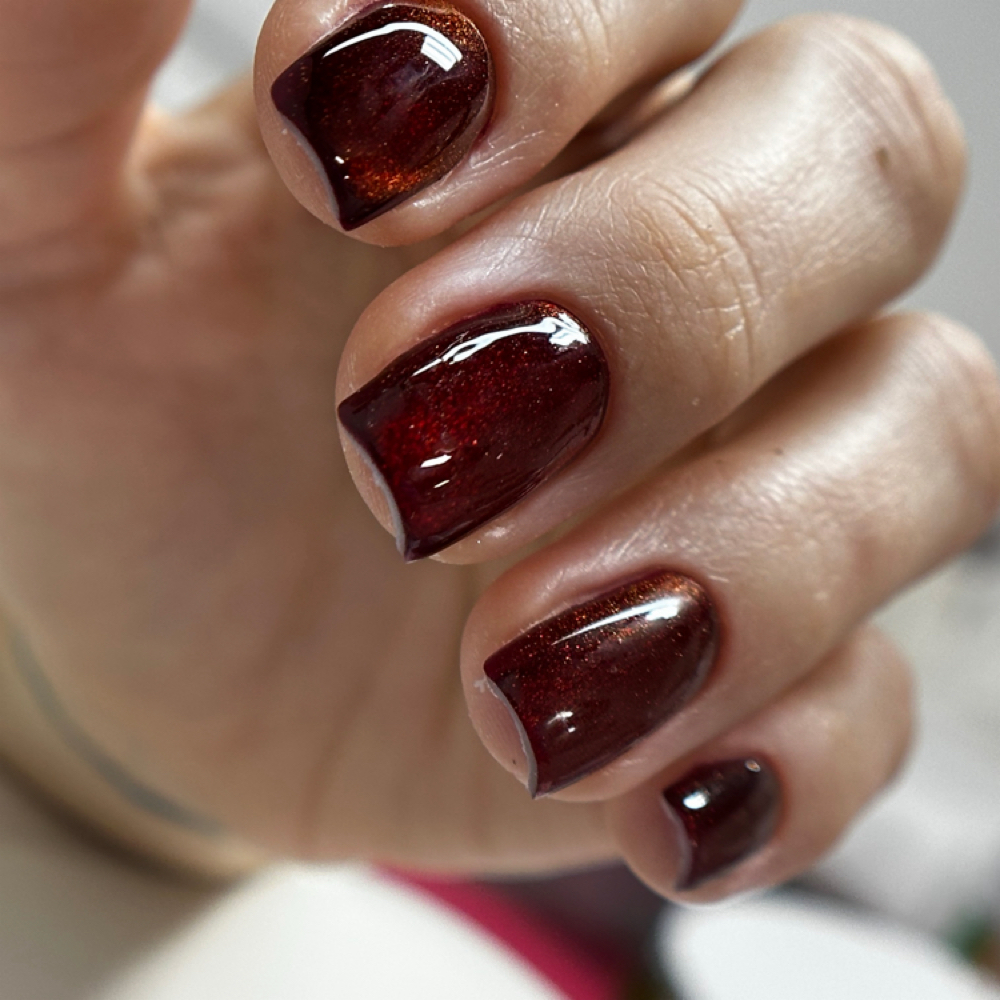 Cat Eye Desing at KC Nails Miami in Davie, FL