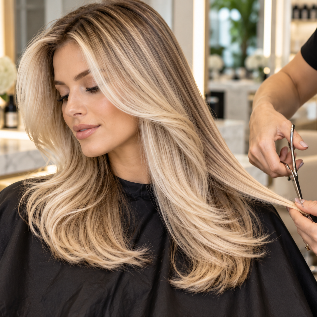 Full Highlights + Blowdry at Gold Coast Beauty By Shanzo in Chicago, IL