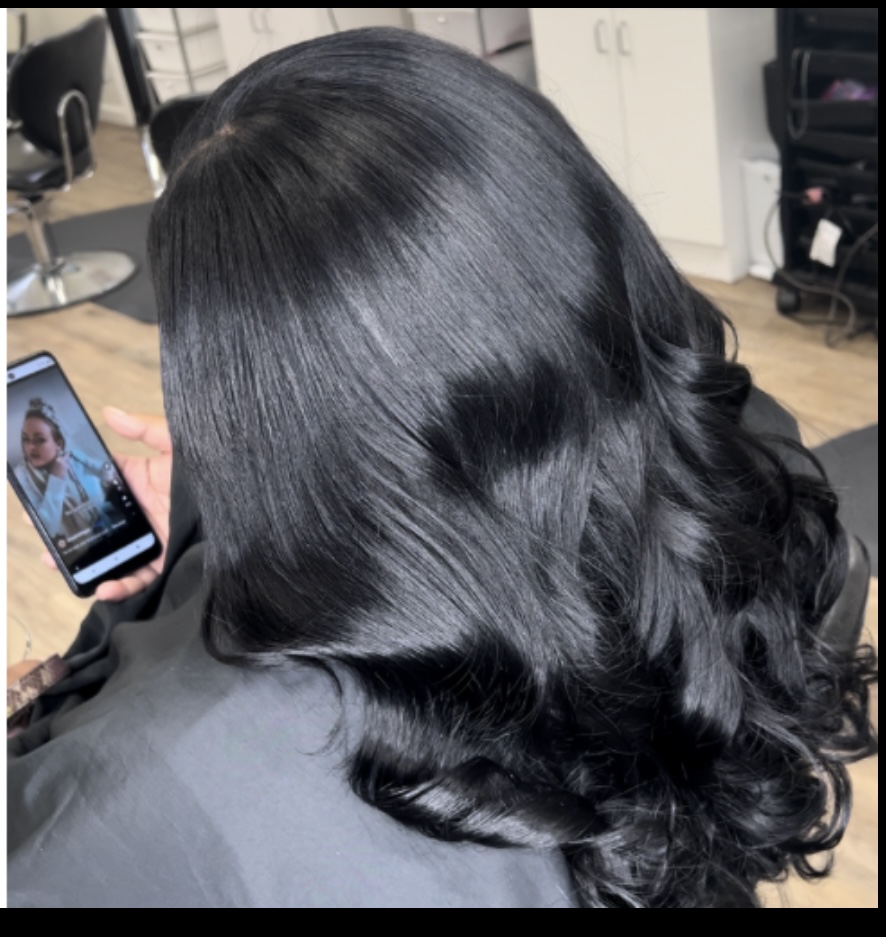 Traditional Sew-In w/leaveout at Silk & Slated Studio in Evansville, IN