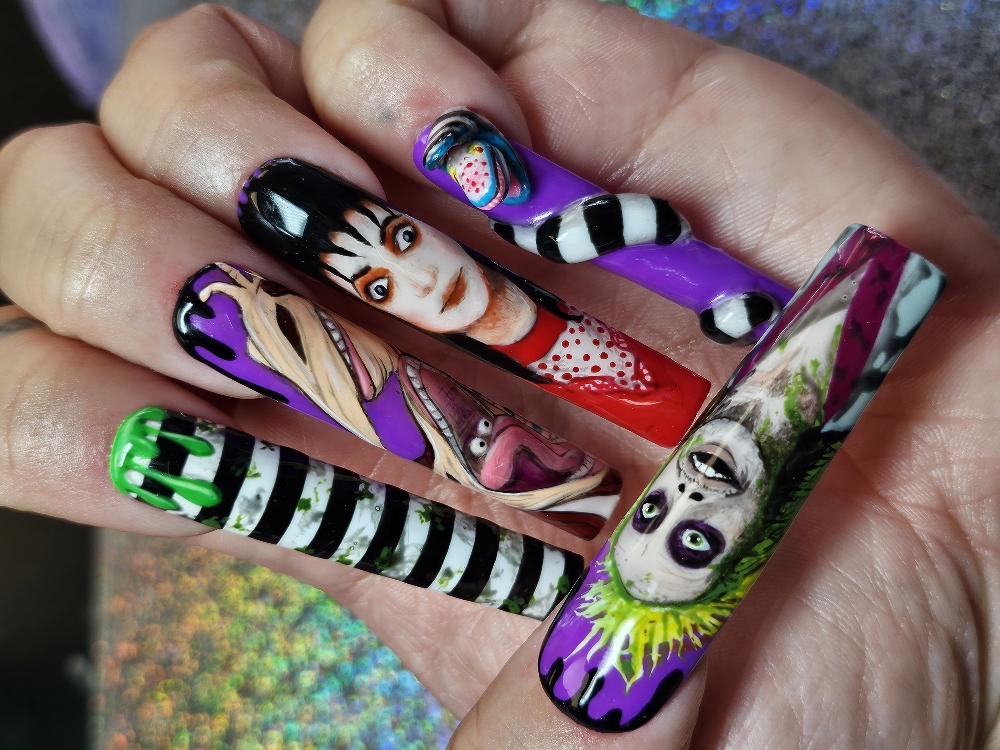 Character Nail Art