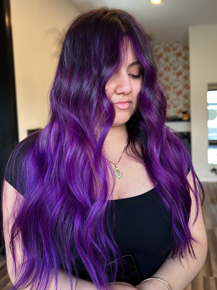 Vivid Color at Daxella Salon in Hernando, MS