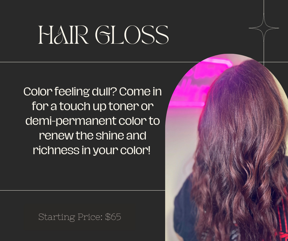 Hair Gloss Treatment