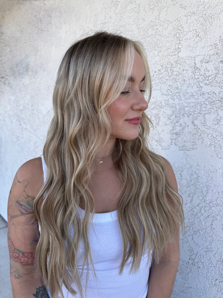 Full Blonding & Extension Move Up