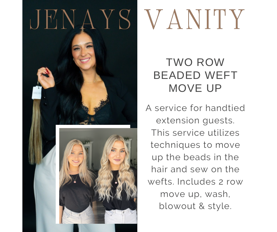 2 Row Beaded Weft Move Up