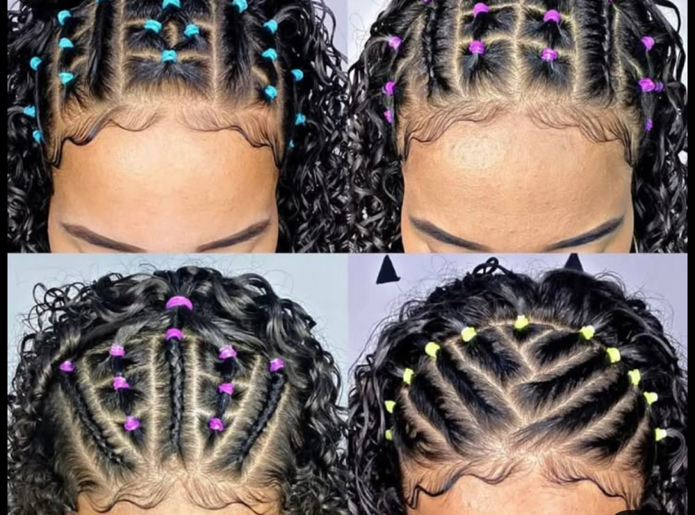 Simple quick Rubberband Hairstyle