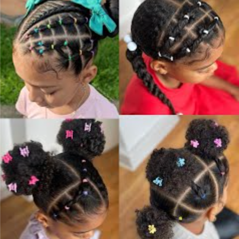 Simple quick Rubberband Hairstyle